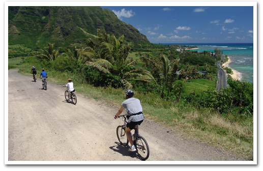 Bike, Hike, Sail and Snorkel Adventure Oahu