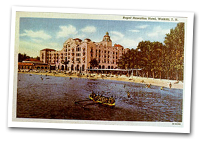 Waikiki Hawaii Royal Hawaiian Hotel